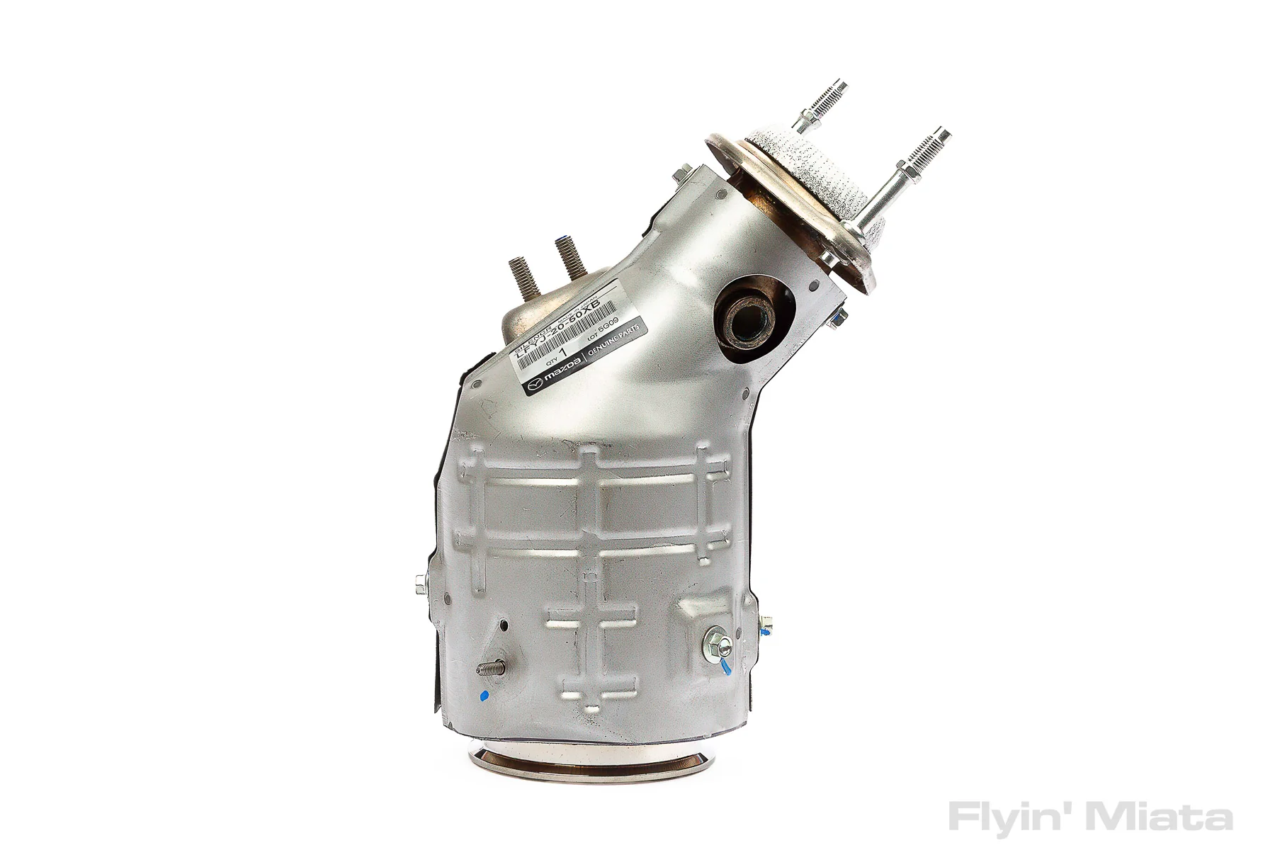 Complete downpipe with new cat for FM NC turbo kit